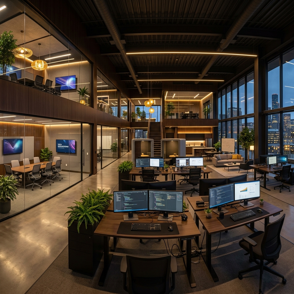 CodzFlow IT Solutions Modern Office