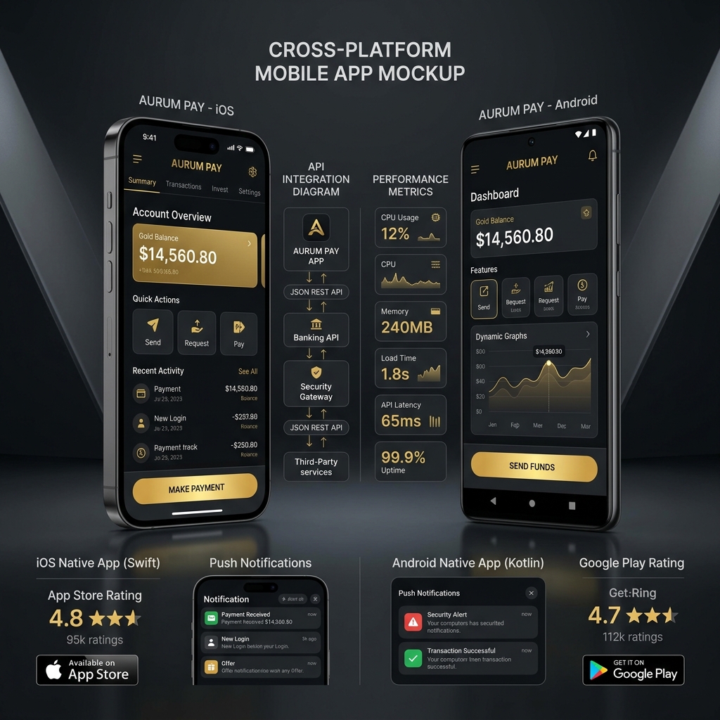 Cross-Platform Mobile App Solution